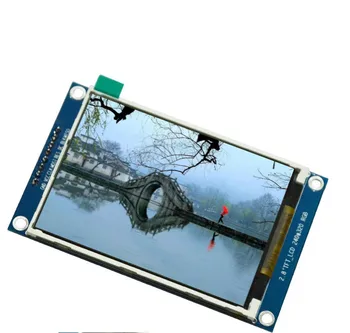 2.8 אינץ ' TFT LCD מודול לוח ILI9341 לנהוג IC 240(RGB)*320 ממשק SPI כחול לוח 240x320 (ללא מגע)