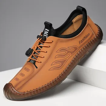 גברים של נעליים מזדמנים אופנה מגמות עסקי עור נעלי מעצבי מותג ספורט נעליים נמוכה העליונה נעלי ריצה נעלי הליכה חיצוני