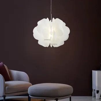 נורדי LED אורות תליון אקריליק אמנות ועיצוב אור יוקרה לעיצוב הבית מקורה תאורה גופי תאורה בסלון תליון ברק